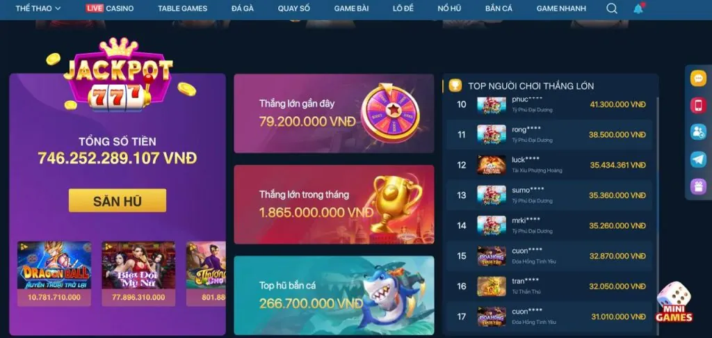 Thưởng nạp lại hàng tuần/tháng 89betwin